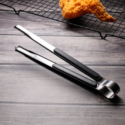 Roostevabast terasest pika käepidemega libisemiskindlad korea grilltangid BBQ leivaklambrid steigiklambrid puhveti kaust grillklambrid grilltangid