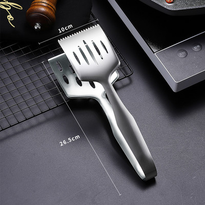 FAIS DU Cleste pentru grătar Cles pentru alimente pentru grătar Cles pentru friptură de pește Cles pentru grătar din oțel inoxidabil pentru camping Accesorii pentru unelte de bucătărie în aer liber