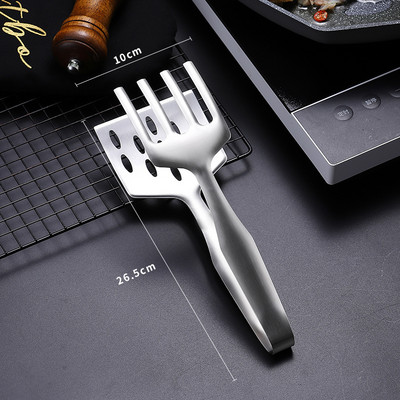 FAIS DU Cleste pentru grătar Cles pentru alimente pentru grătar Cles pentru friptură de pește Cles pentru grătar din oțel inoxidabil pentru camping Accesorii pentru unelte de bucătărie în aer liber