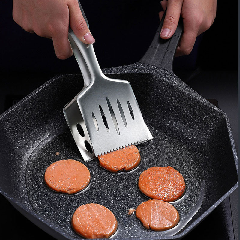 FAIS DU Cleste pentru grătar Cles pentru alimente pentru grătar Cles pentru friptură de pește Cles pentru grătar din oțel inoxidabil pentru camping Accesorii pentru unelte de bucătărie în aer liber