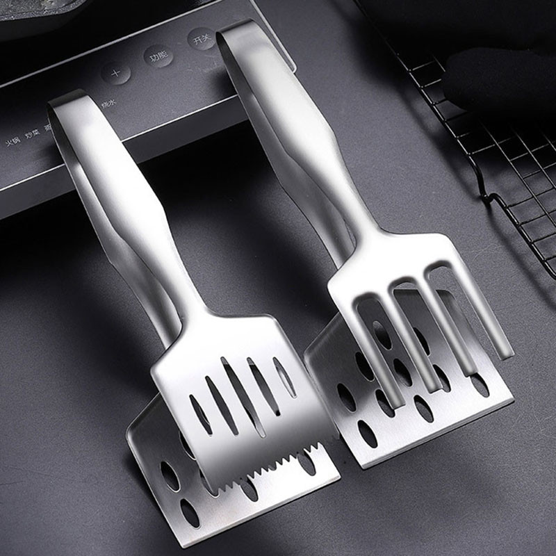 FAIS DU Cleste pentru grătar Cles pentru alimente pentru grătar Cles pentru friptură de pește Cles pentru grătar din oțel inoxidabil pentru camping Accesorii pentru unelte de bucătărie în aer liber
