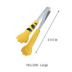 Kassikäpp armas toiduklamber Köögiviljad Salatitangid Roostevabast terasest grillklambrid Toiduvalmistamise tarvikud Köögividinad