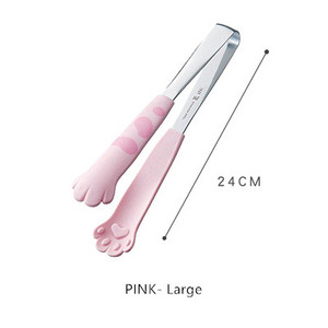 Kassikäpp armas toiduklamber Köögiviljad Salatitangid Roostevabast terasest grillklambrid Toiduvalmistamise tarvikud Köögividinad