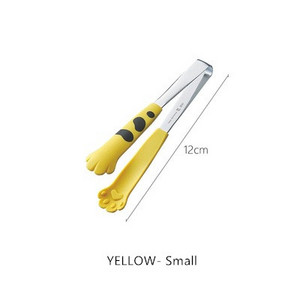 Kassikäpp armas toiduklamber Köögiviljad Salatitangid Roostevabast terasest grillklambrid Toiduvalmistamise tarvikud Köögividinad