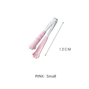 Kassikäpp armas toiduklamber Köögiviljad Salatitangid Roostevabast terasest grillklambrid Toiduvalmistamise tarvikud Köögividinad