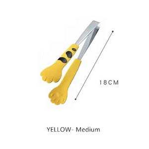 Kassikäpp armas toiduklamber Köögiviljad Salatitangid Roostevabast terasest grillklambrid Toiduvalmistamise tarvikud Köögividinad