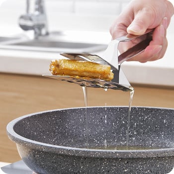 Πολυλειτουργικό κλιπ φτυαριού για μπριζόλα για μπάρμπεκιου λαβίδες για τηγάνισμα ψαριών Κλιπ ψωμιού φτυάρι οικιακής χρήσης φτυάρι τηγανίτας εργαλείο κουζίνας