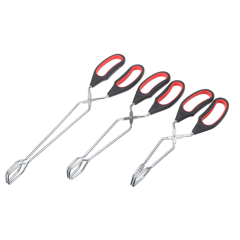 Μακριά Λαβή Ψαλίδι Λαβίδες Ψαλίδι Τύπος Ψητό κλιπ φαγητού Αξεσουάρ μπάρμπεκιου Φορητές λαβίδες Εργαλεία μπάρμπεκιου