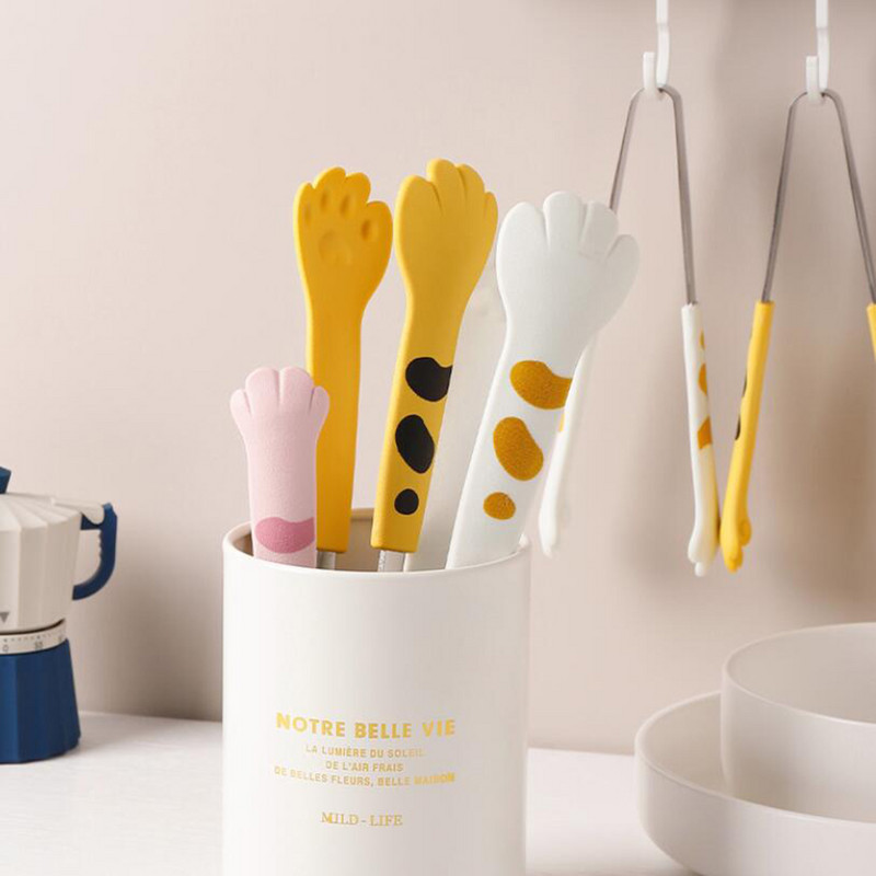 Armsad kassikäpa kujulised toidutangid Toidu serveerimiseks Jääkuubikud Puuviljad Suhkur Grill Grillitang Köök Toiduvalmistamistarvikud