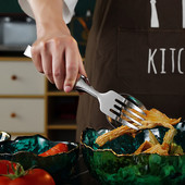 Roostevabast terasest toiduklamber Mitmeotstarbeline BBQ-tangid kala praadimiseks spaatliga klamber pihviklamber Vastupidav koduköögi vidin