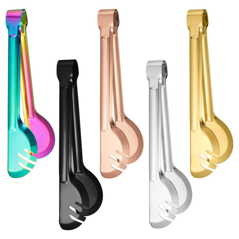 1 tk grilltoidutangid praad roostevabast terasest klamber õõnes kooki leiva grillklamber 5 värvi köögiriistad tarvikud