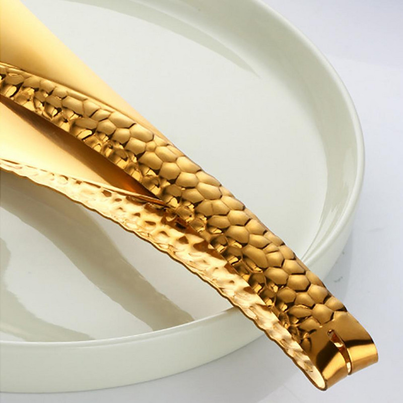 Kuhinjske hvataljke za roštilj Neklizajuće hvataljke za hranu od nehrđajućeg čelika Hvataljke za posluživanje kruha za meso Roštilj Kuhinjski dodaci Pribor za kuhanje