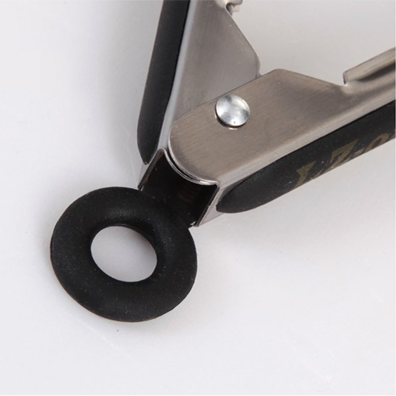 Λάβες μπάρμπεκιου 9 ιντσών λαβίδες σιλικόνης κλειδώματος κουζίνας Μαύρες ανοξείδωτες σαλάτες μαγειρικής σερβιρίσματος φαγητού Σετ σφιγκτήρες φαγητού Αξεσουάρ μπάρμπεκιου