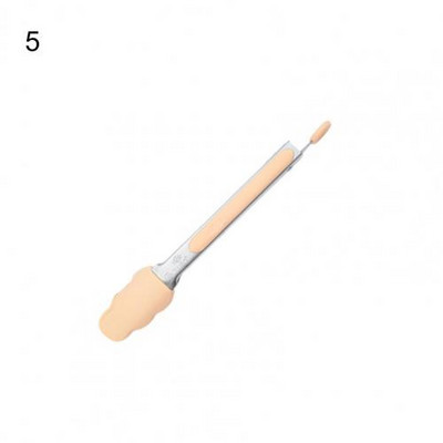 1gab Pārtikas kvalitātes silikona pārtikas standziņas Radoša neslīdoša silikona maizes knaibles Pasniegšanas knaibles Virtuves instrumenti Grilēšanas instrumenti Piederumi