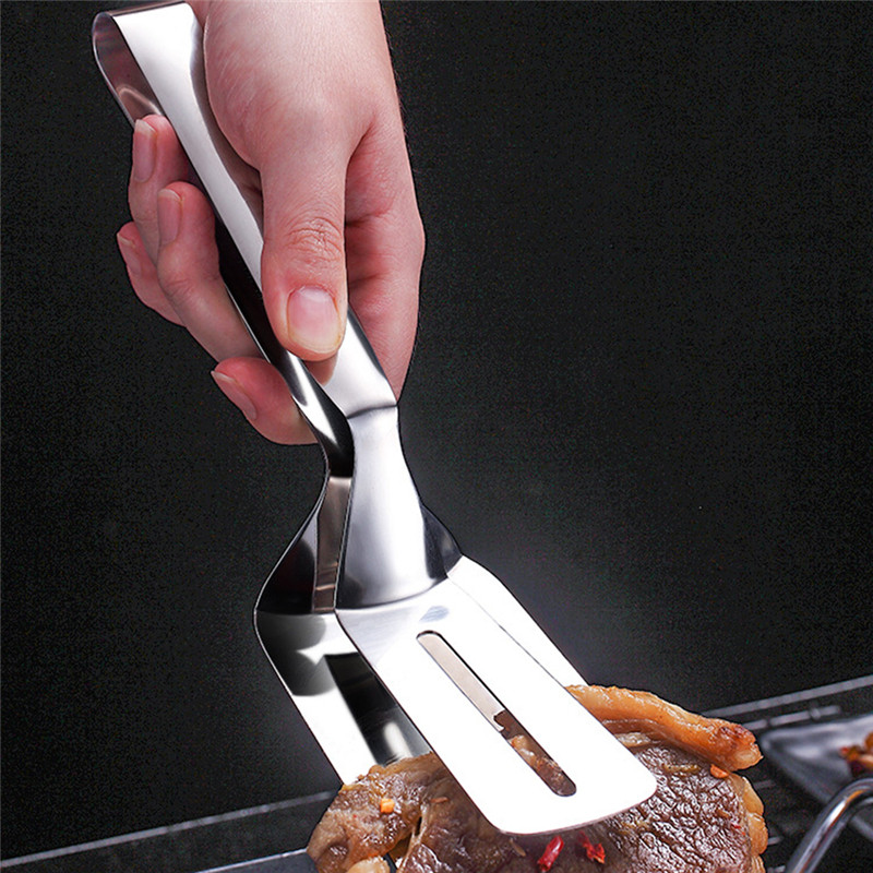 Köögisaia ja liha klamber, roostevabast terasest grilltang, praetud pihvkühv, praetud kala kühvel grillklambrid köögitarvete komplekt
