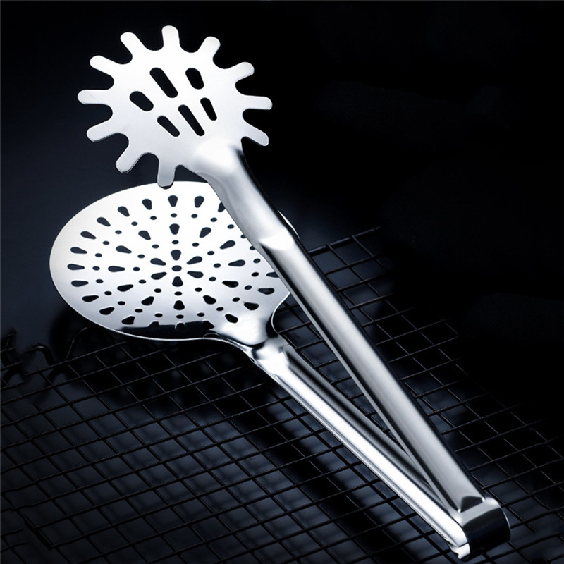 Köögisaia ja liha klamber, roostevabast terasest grilltang, praetud pihvkühv, praetud kala kühvel grillklambrid köögitarvete komplekt