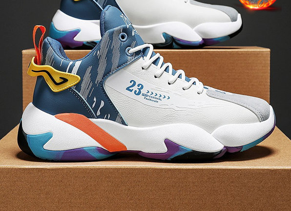 Ανδρικά αθλητικά sneakers με στάμπα