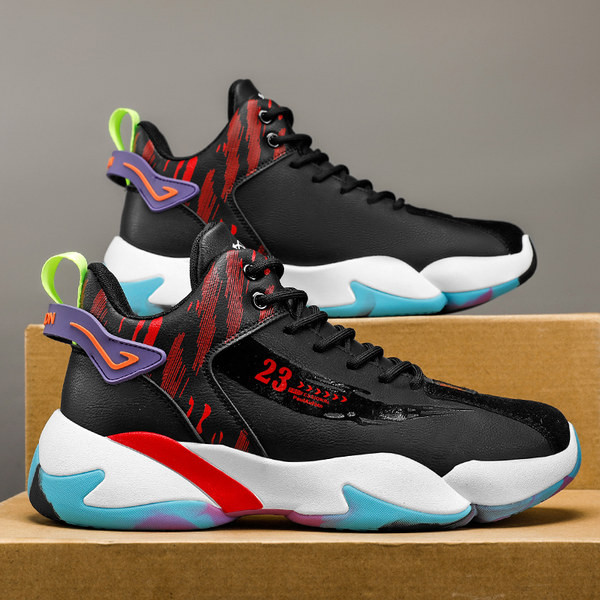 Ανδρικά αθλητικά sneakers με στάμπα