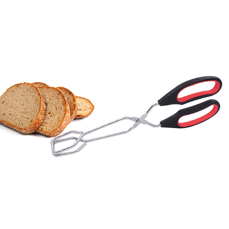 Grilltööriistad Grill Kääritangid Grillitud toidutangid Pika käepidemega Kääridega BBQ Leivaprae klamber Köök Küpsetustangid Grilltarvikud