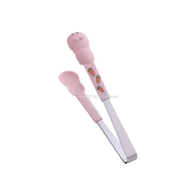 Steika knaibles Ēdiena gatavošanas knaibles Divpusējas skavas Ēdienu apgriežamās knaibles Deserta skavas 3 izmēri, ko izvēlēties grilētajai picai maizei zivīm