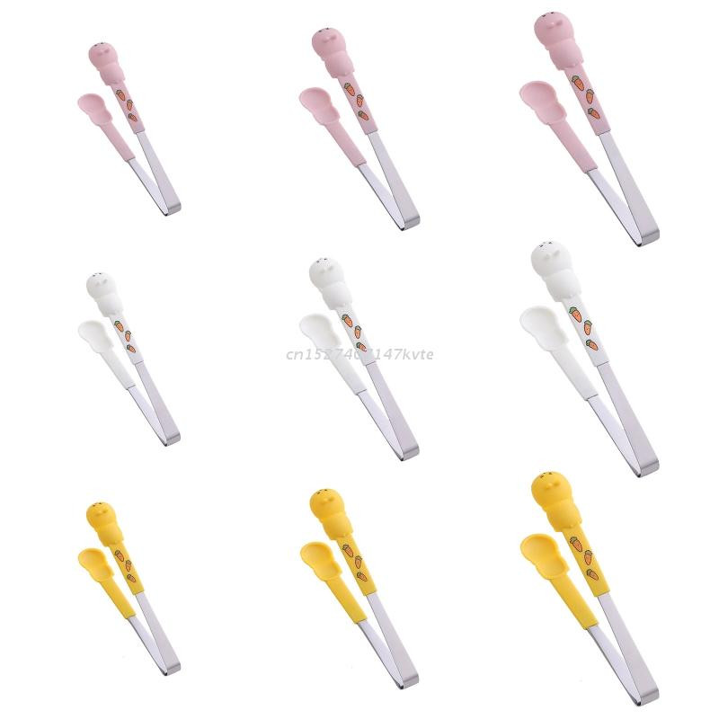 Steika knaibles Ēdiena gatavošanas knaibles Divpusējas skavas Ēdienu apgriežamās knaibles Deserta skavas 3 izmēri, ko izvēlēties grilētajai picai maizei zivīm