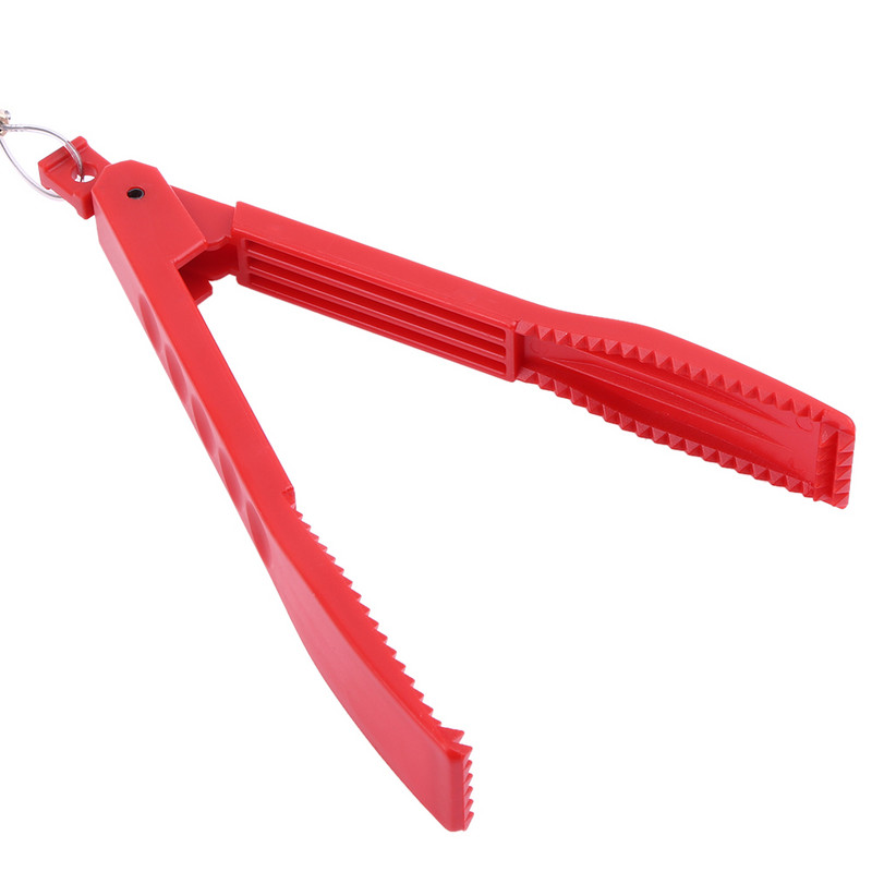 Plastična ribička kliješta, hvataljka, stezaljka za ribu s prekidačem za zaključavanje + opružna užad