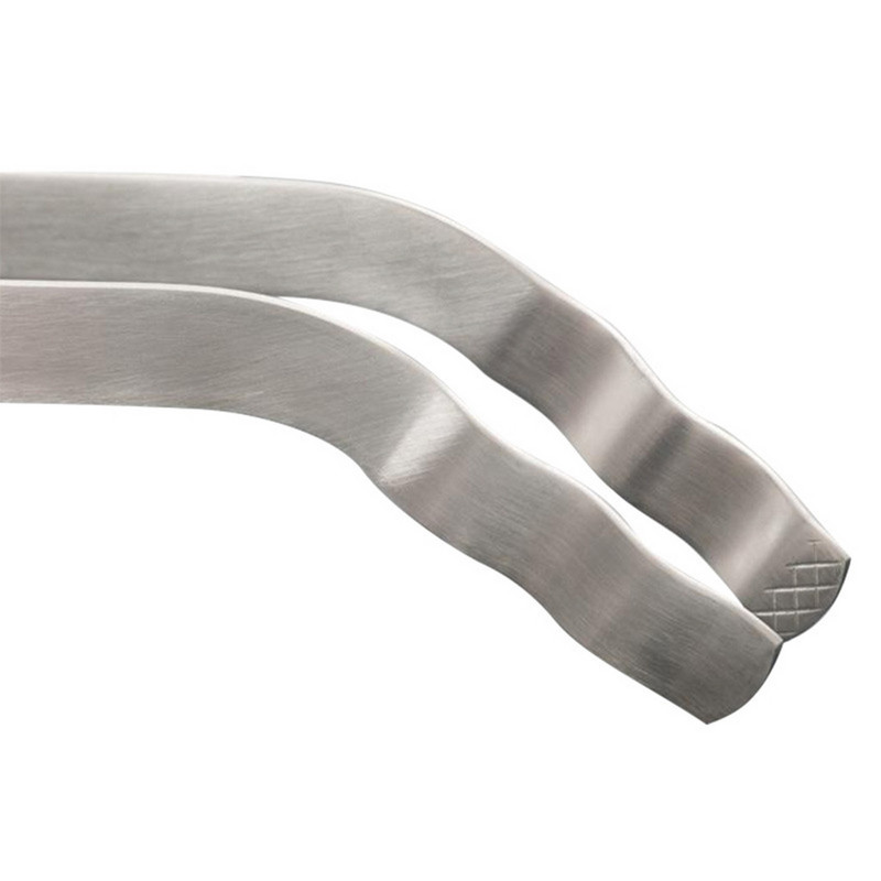 Roostevabast terasest Tong Hotellibaar Jääkuubikukorjaja Kohv Tee Toidu serveerimisvahend Küpsetustangid BBQ Salatite jaoks Grillklamber