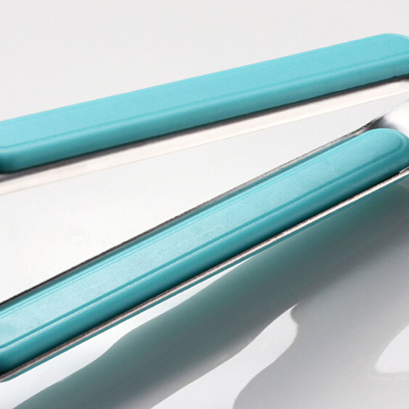 Grilltangid Grill-toiduklambrid Roostevabast terasest jäätangid lihasalat röstsai Leivaklamber Köögitarvikud Tööriistad