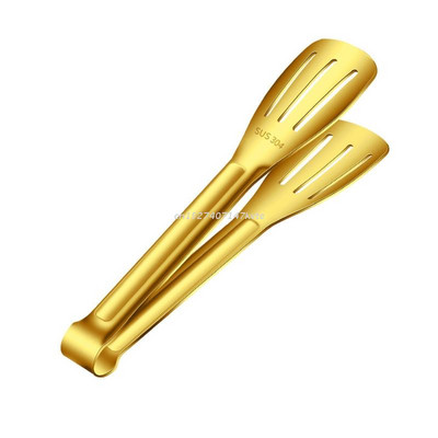 Roostevabast terasest toidutangid Kööginõud Rootsi lauas toiduvalmistamise tööriist Kuumusevastane Leivaklamber kondiitritoodete klamber magustoitude jaoks Salatid BBQ