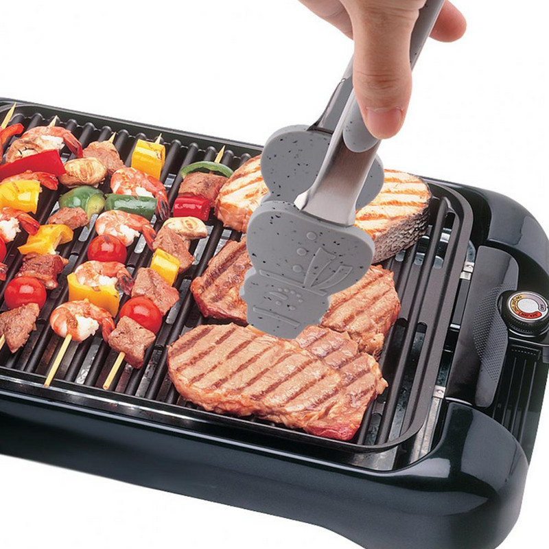 Stezaljka za hranu Hvataljka za hranu Hvataljka za kuhanje od nehrđajućeg čelika otporna na toplinu Mesna salata Hvataljka za posluživanje kruha za roštilj Stezaljka