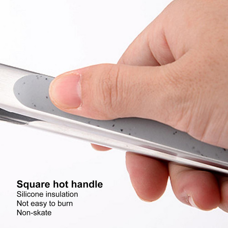 Stezaljka za hranu Hvataljka za hranu Hvataljka za kuhanje od nehrđajućeg čelika otporna na toplinu Mesna salata Hvataljka za posluživanje kruha za roštilj Stezaljka