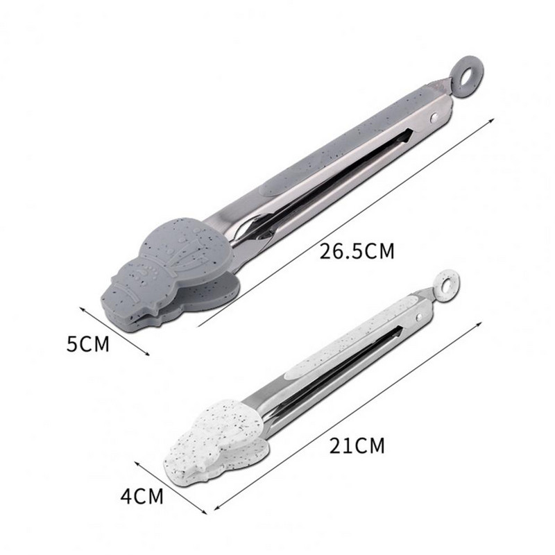 Stezaljka za hranu Hvataljka za hranu Hvataljka za kuhanje od nehrđajućeg čelika otporna na toplinu Mesna salata Hvataljka za posluživanje kruha za roštilj Stezaljka