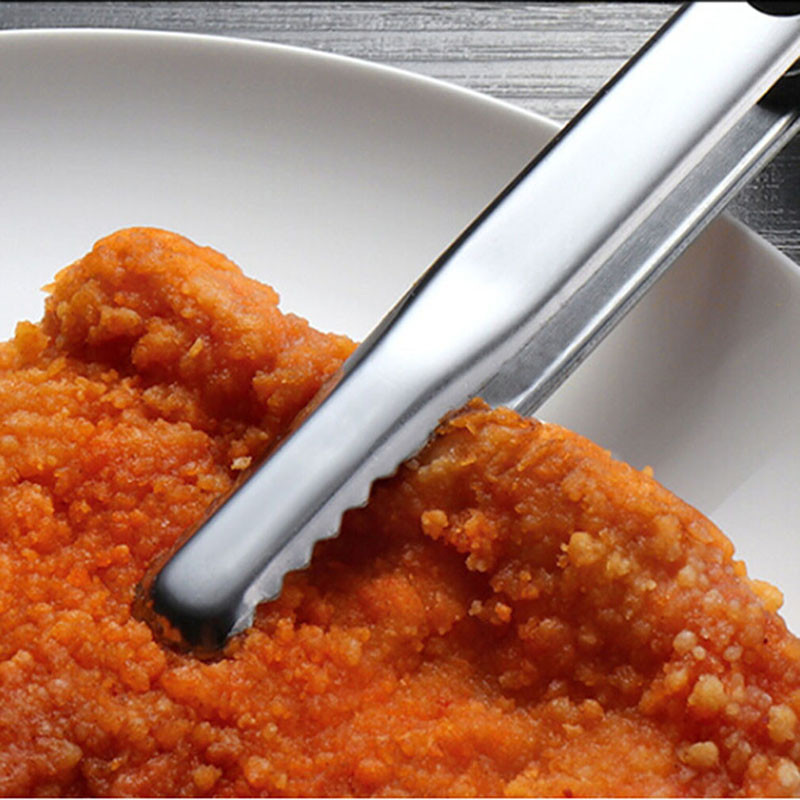 Cleste pentru grătar Grătar pentru grătar Clemă pentru alimente din oțel inoxidabil Cles pentru gheață Carne Salată Pâine prăjită Clemă Accesorii pentru bucătărie Instrumente