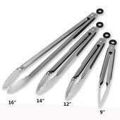 1 tk BBQ grilltang salatikook Magustoit Toidutangid roostevabast terasest grillklambrid Köögitööriist