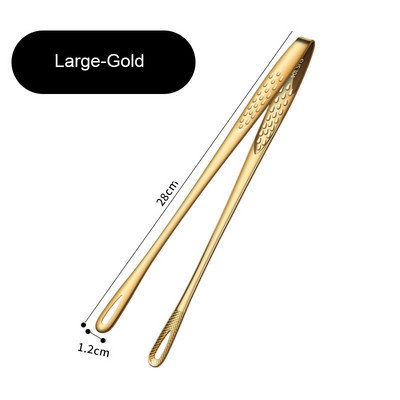 1 tk roostevabast terasest toidutangid, pika varrega, libisemiskindlad Korea grilltangid lihatangid BBQ köök toiduvalmistamistööriistad tarvikud