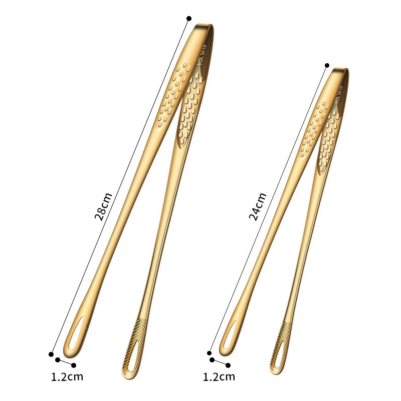 1 tk roostevabast terasest toidutangid, pika varrega, libisemiskindlad Korea grilltangid lihatangid BBQ köök toiduvalmistamistööriistad tarvikud
