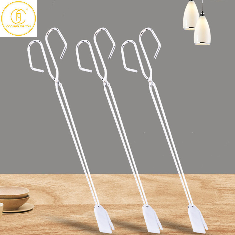 3 tk paksust roostevabast terasest grilltangid tööriist Stretch Bread Spagetid Food Steak tangid Köök pere toiduklambrid küpsetustarvikud
