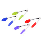 Silikoonist BBQ grilltangid Leivaserveerimistangid Mittekleepuvad köögi BBQ Grilltoidutangid koos ühenduslukuga köögitarvikutega