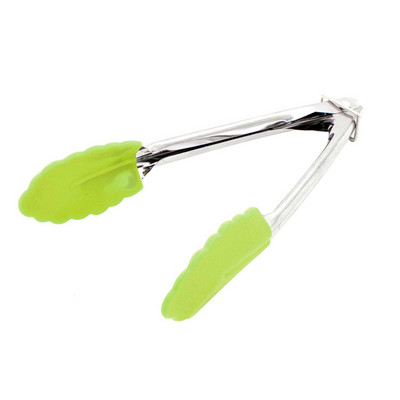 Silikoonist BBQ grilltangid Leivaserveerimistangid Mittekleepuvad köögi BBQ Grilltoidutangid koos ühenduslukuga köögitarvikutega