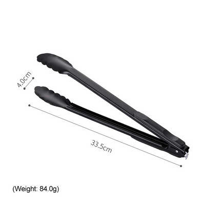 1 ΤΕΜ. 9/12/14 ιντσών λαβίδες τροφίμων από ανοξείδωτο ατσάλι Μπάρμπεκιου Tong Ψωμί μπάρμπεκιου λαβίδες σαλάτας Αξεσουάρ κουζίνας σε μπουφέ για πάρτι μαγειρικής