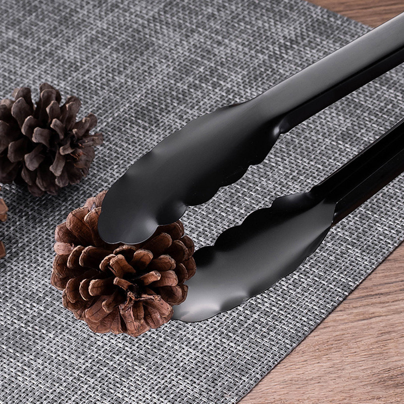 1 ΤΕΜ. 9/12/14 ιντσών λαβίδες τροφίμων από ανοξείδωτο ατσάλι Μπάρμπεκιου Tong Ψωμί μπάρμπεκιου λαβίδες σαλάτας Αξεσουάρ κουζίνας σε μπουφέ για πάρτι μαγειρικής