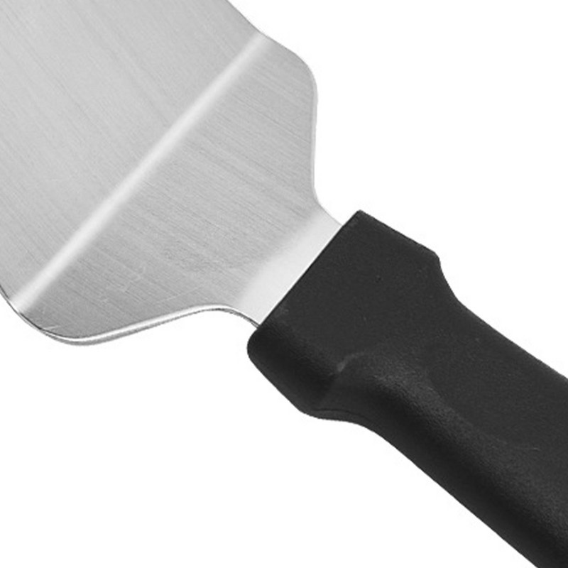 Rokturis no nerūsējošā tērauda steika cepta lāpsta Iztecoša lāpstiņa Picas mizu lāpstiņa virtuves āra grila rīks