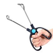 Μακριά λαβή Ψαλιδάκι για μπάρμπεκιου Ψητό στη σχάρα τσιμπίδα μπάρμπεκιου ψωμί ψητό Κλιπ κουζίνας λαβίδες ψησίματος Εργαλεία μπάρμπεκιου Αξεσουάρ κουζίνας