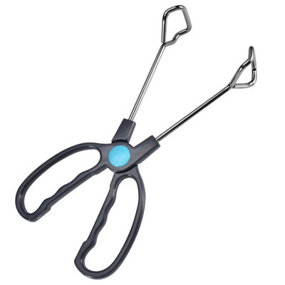 Μακριά λαβή Ψαλιδάκι για μπάρμπεκιου Ψητό στη σχάρα τσιμπίδα μπάρμπεκιου ψωμί ψητό Κλιπ κουζίνας λαβίδες ψησίματος Εργαλεία μπάρμπεκιου Αξεσουάρ κουζίνας