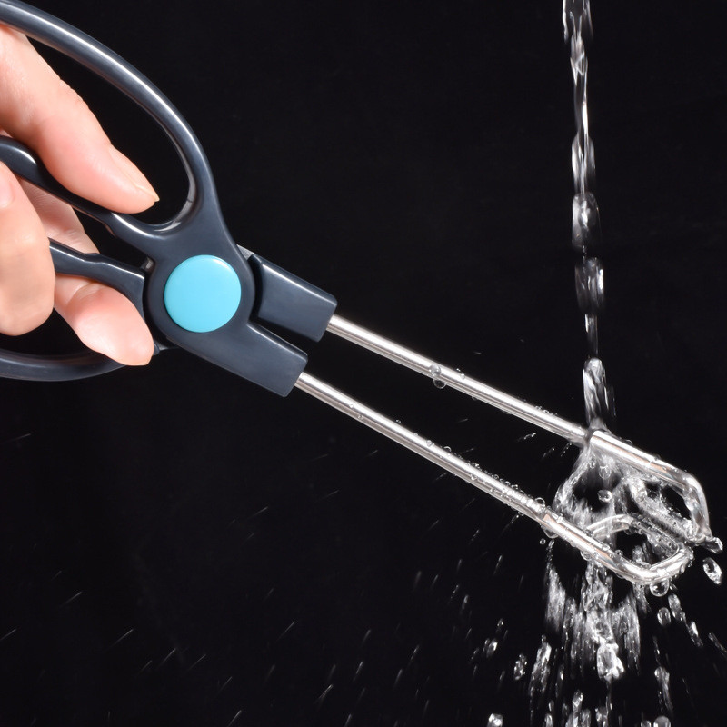 Μακριά λαβή Ψαλιδάκι για μπάρμπεκιου Ψητό στη σχάρα τσιμπίδα μπάρμπεκιου ψωμί ψητό Κλιπ κουζίνας λαβίδες ψησίματος Εργαλεία μπάρμπεκιου Αξεσουάρ κουζίνας