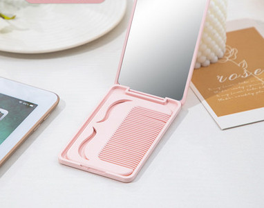 Oglindă pliabilă portabilă - trei culori