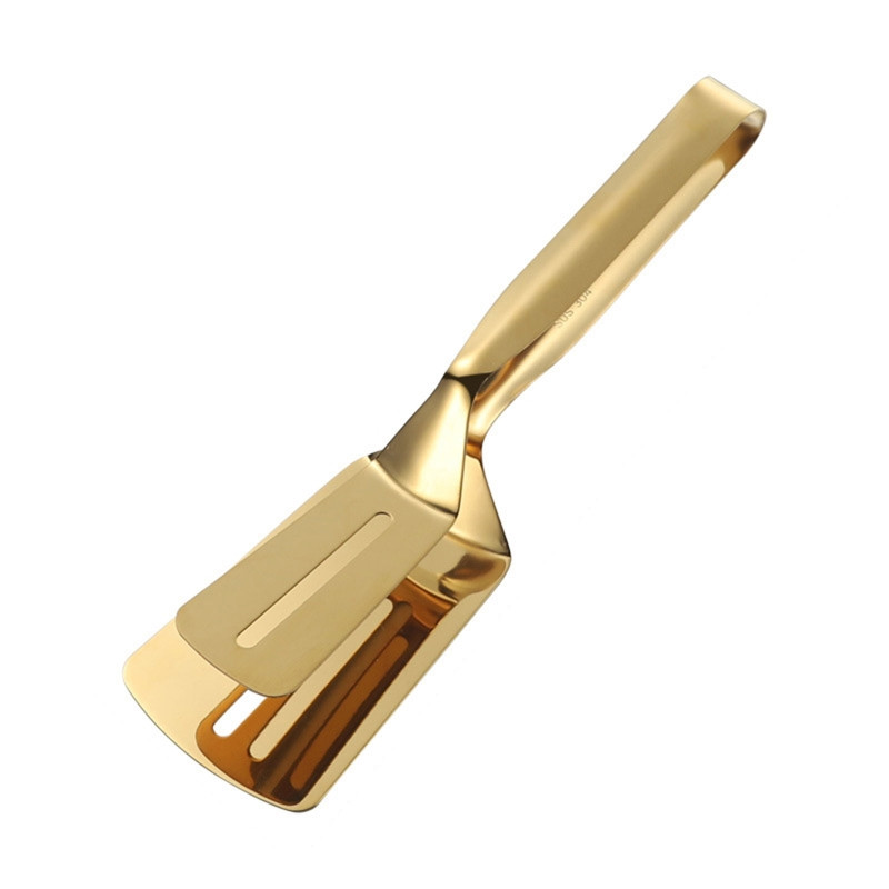 P82E Köögi-grill-toidutangid roostevabast terasest toiduklamber Vastupidav praadimisklamber Praetud kalakühv GGft