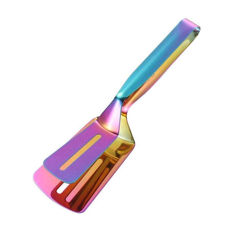 P82E Köögi-grill-toidutangid roostevabast terasest toiduklamber Vastupidav praadimisklamber Praetud kalakühv GGft