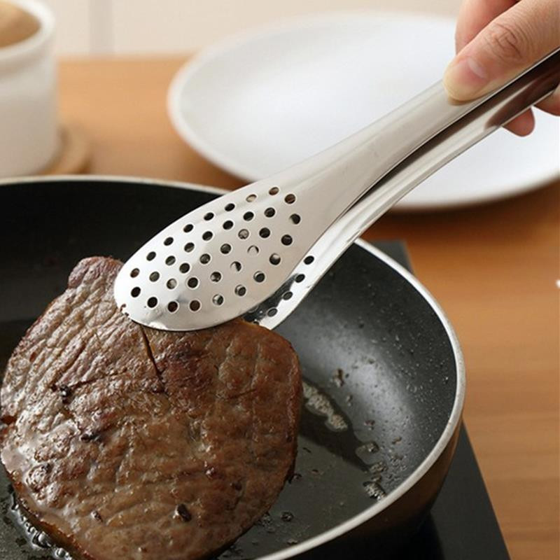 Roostevabast terasest köögitangid kuumakindlad õõnsad grilltangid Toidutangid Köögitööriistad Grillimistööriistad Aksessuaarid