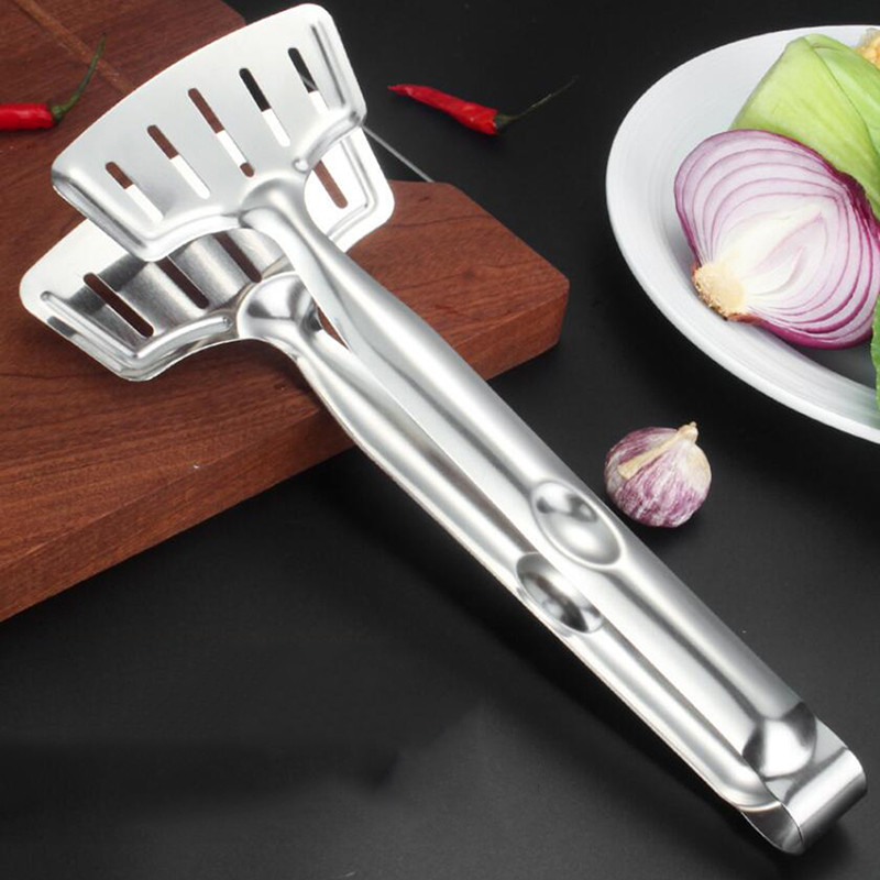 Ανοξείδωτη λαβίδα για μπάρμπεκιου Σαλάτα Ψωμί σερβιρίσματος Tong Κουζίνα Μπάρμπεκιου Ψήσιμο στη σχάρα Μαγειρική Tong Κουζινικά σκεύη Αξεσουάρ